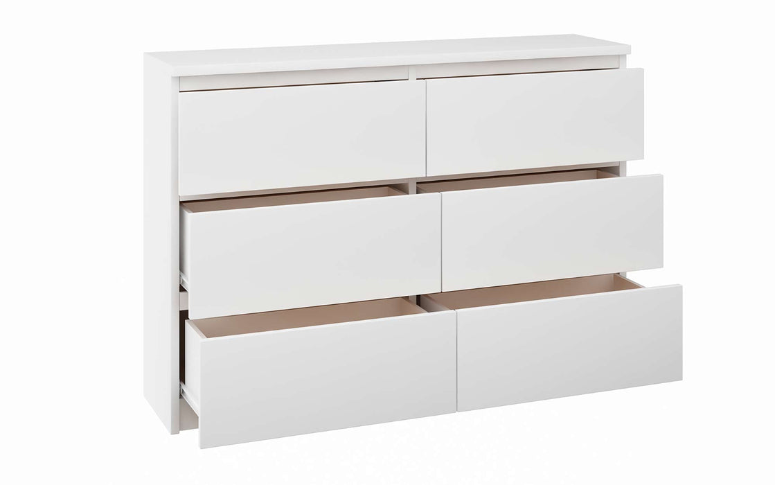 Commode Milano XL 6 tiroirs