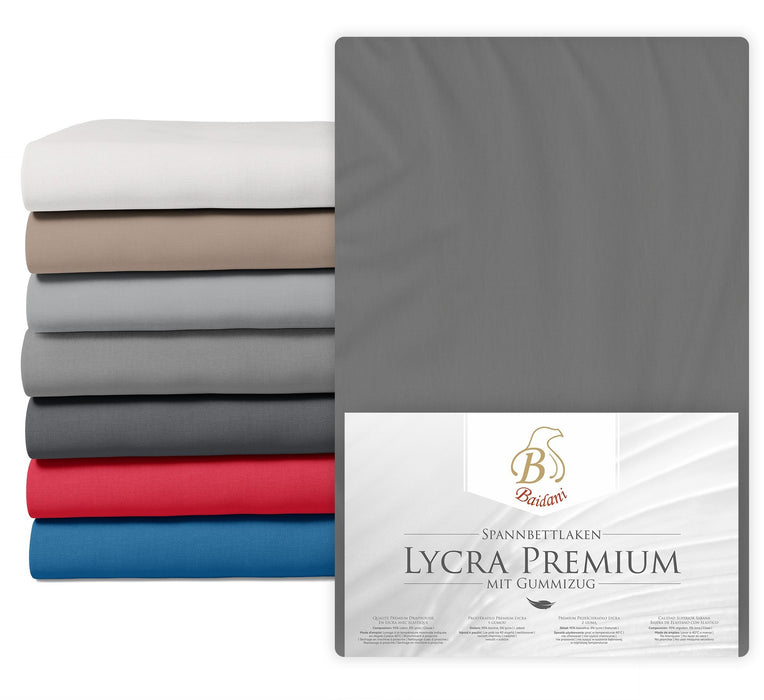 Drap-housse Premium coton et lycra avec élastique - Matelas épais 25cm