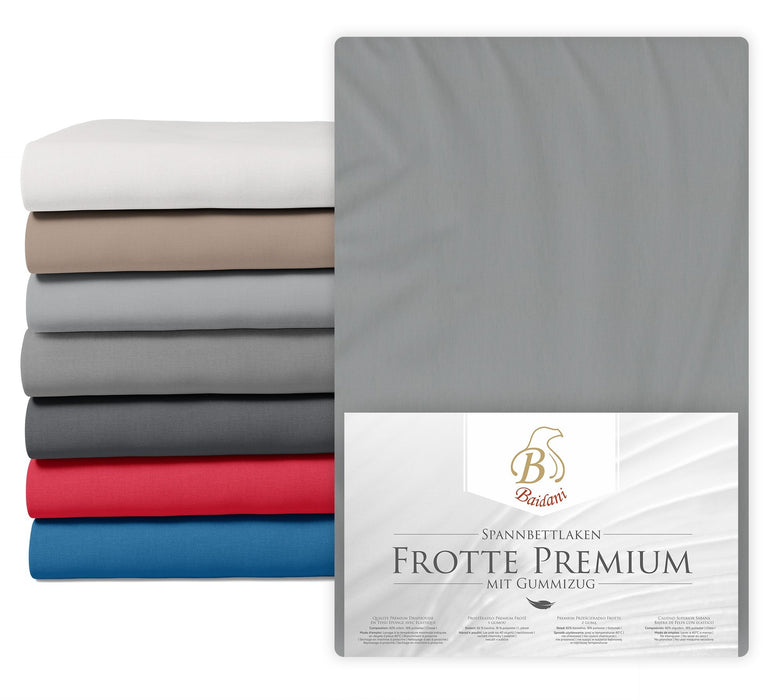 Drap-housse en tissu éponge avec élastique - Matelas épais 25cm